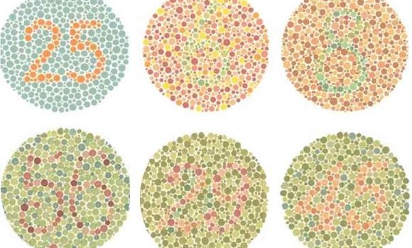 Eye Test Colour Chart